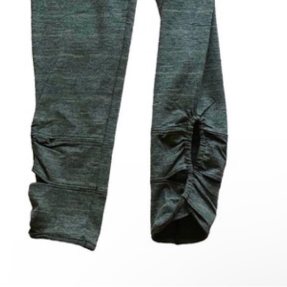 Free People Movement Green Heather Yoga Leggings Size Large - Picture 12 of 12